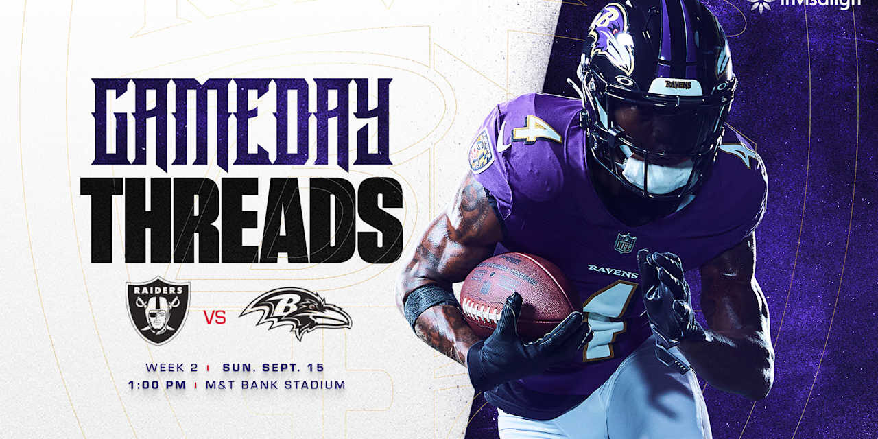 Gameday Threads: Ravens to Wear Winningest Uniform Combo for Home Opener