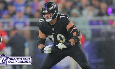 Ravens Grades & Snap Counts vs. Bills