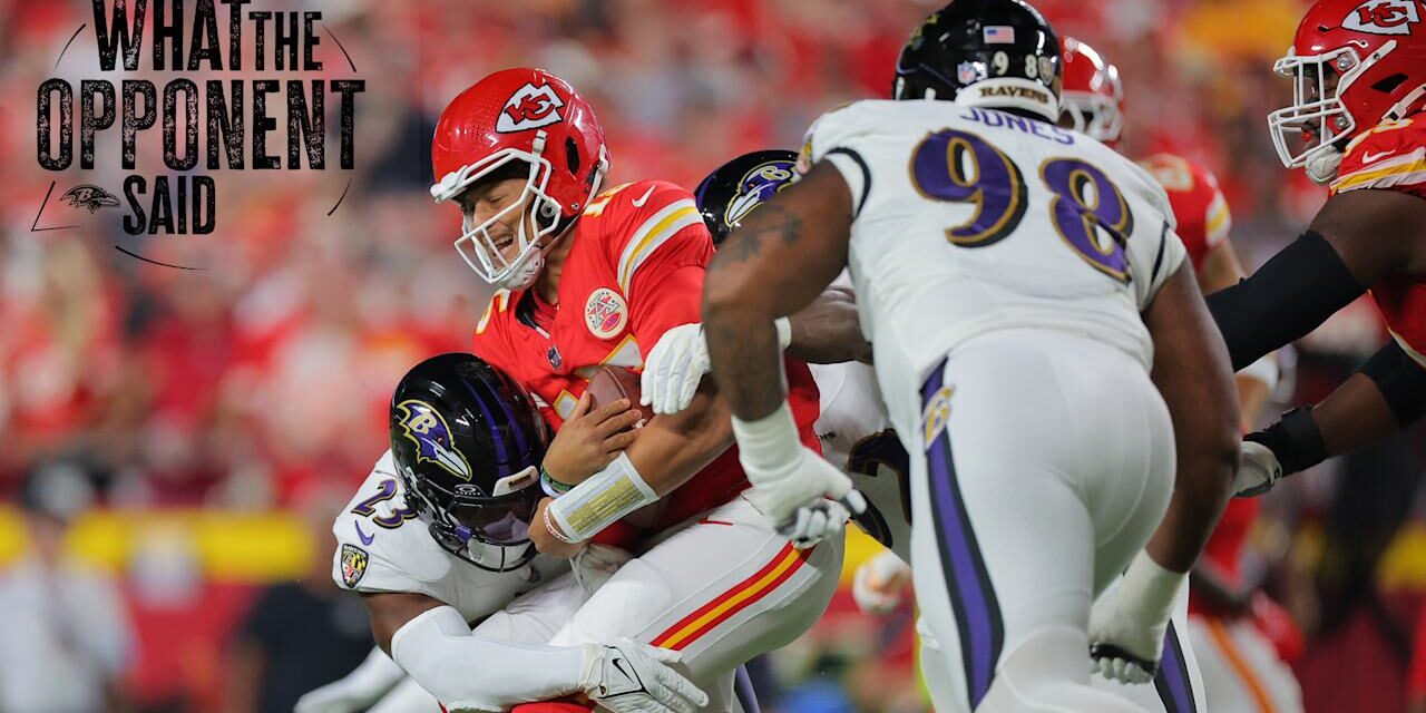 What the Chiefs Said After Defeating the Ravens