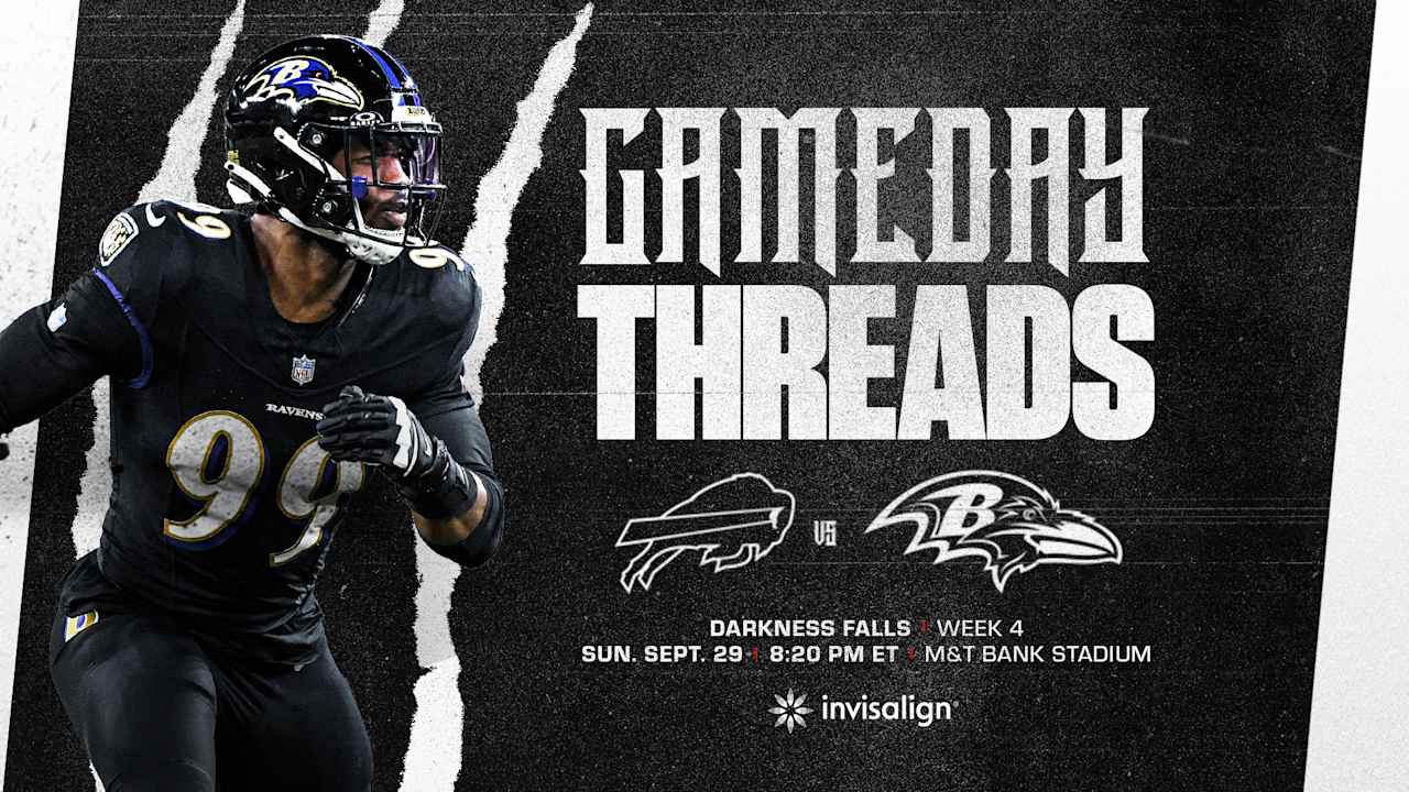 Gameday Threads: Ravens to Wear All-Black for Darkness Game