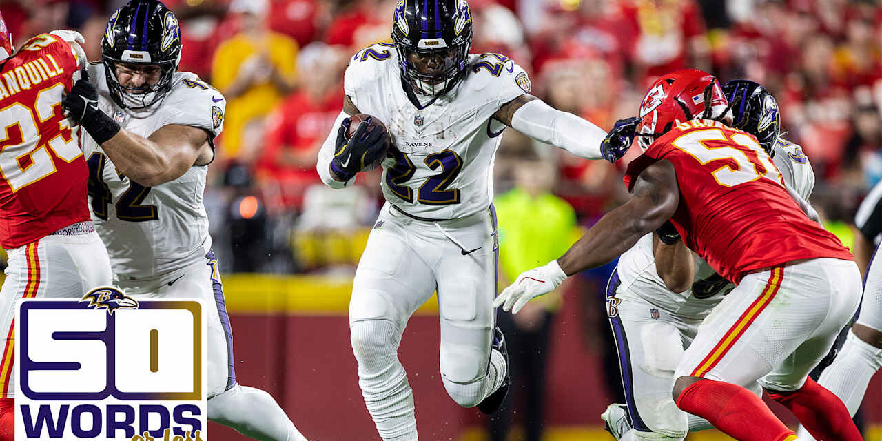 50 Words or Less:  Good Signs for the Ravens Offense, Even After a Loss