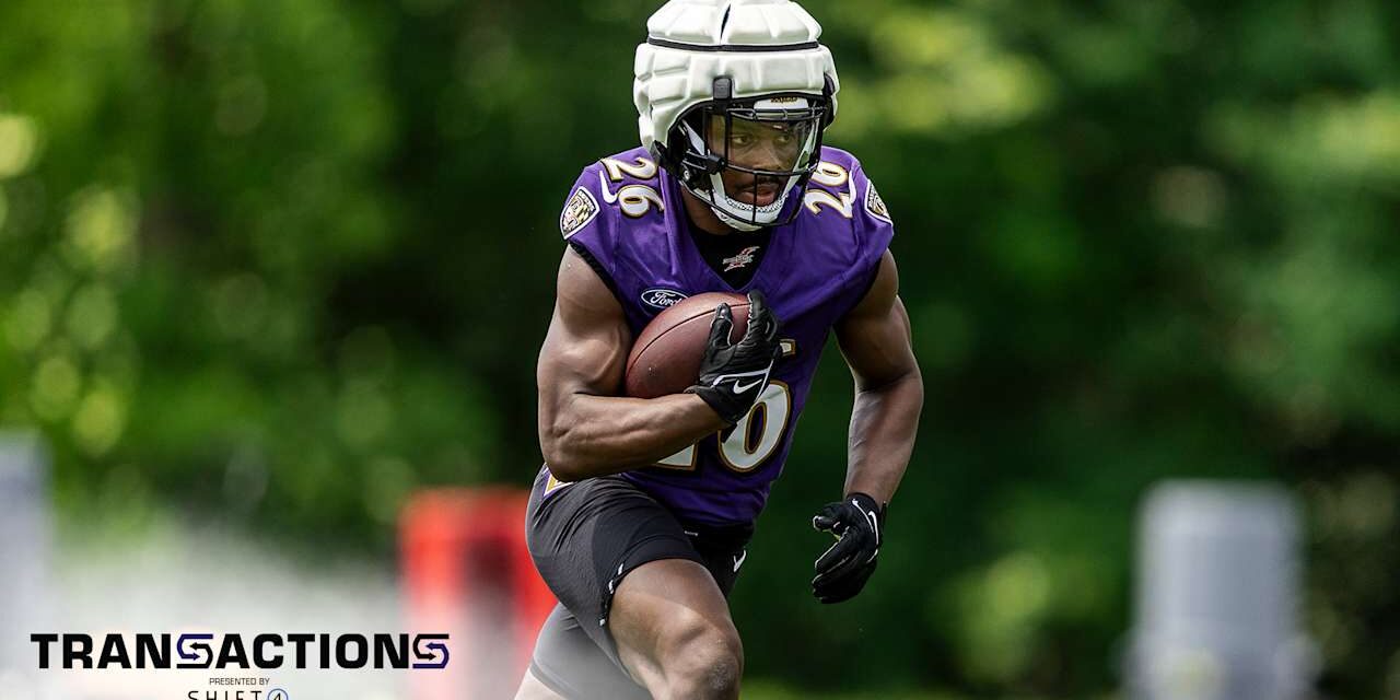 Ravens Make Roster Moves Ahead of Season Opener