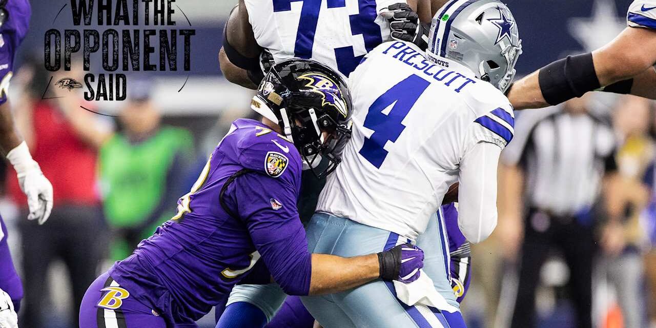 What the Cowboys Said After Falling to Ravens