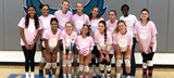 Volleyball Raises Funds for Wellness House of Annapolis, Falls to Catamounts