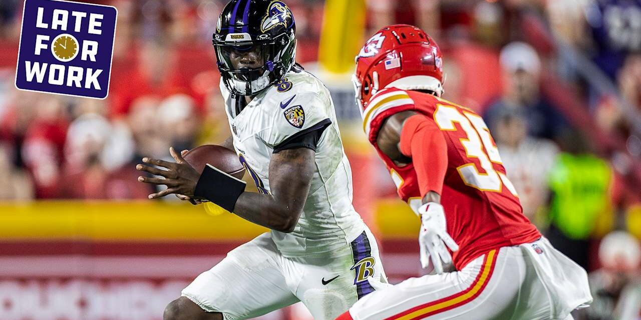 Late for Work: Pundits Say the Ravens Are 'Unstoppable,' Even for the Chiefs