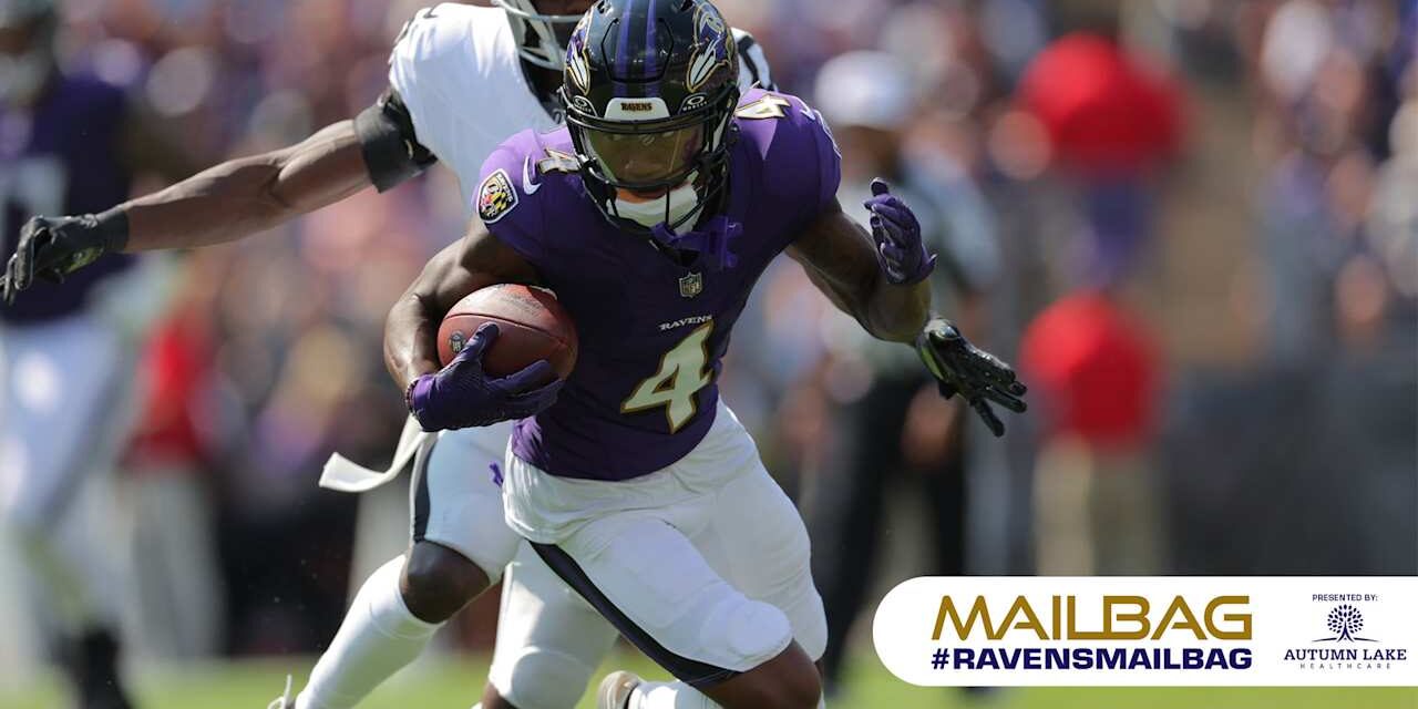 Mailbag: When Will the Ravens Crank Up the Passing Game?