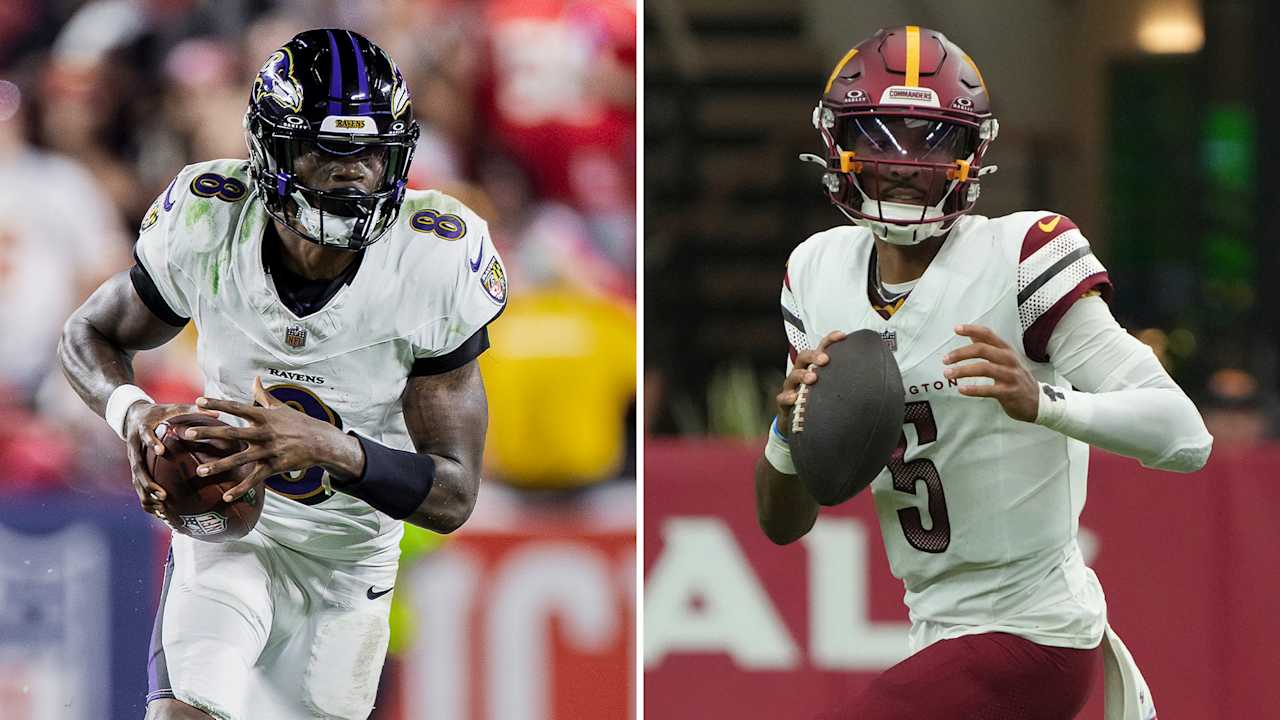 Lamar Jackson, Jayden Daniels Appreciate Each Other, But Stiff-Arm Comparisons