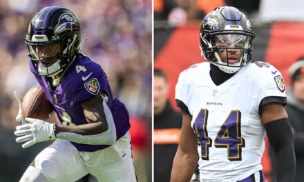 Ravens Have Six Players Sidelined to Start Browns Week