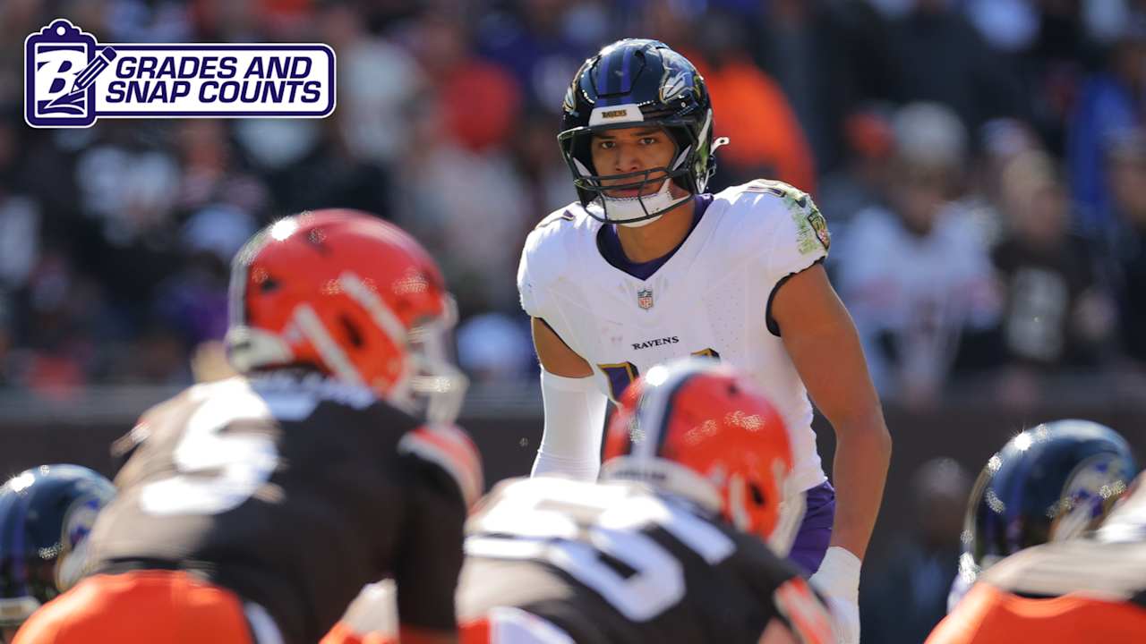 Kyle Hamilton Gets Ravens' Highest Grade vs. Browns