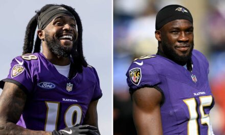 Nelson Agholor, Ravens Receivers Are Helping Diontae Johnson Get Acclimated