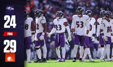 Game Recap: Ravens Fall to Browns to Snap Winning Streak