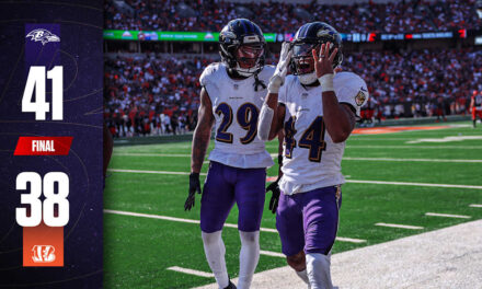 Game Recap: Ravens Beat Bengals in Overtime Shootout