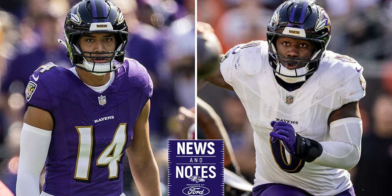 News & Notes:  Kyle Hamilton and Roquan Smith Explain What's Wrong With the Ravens' Defense