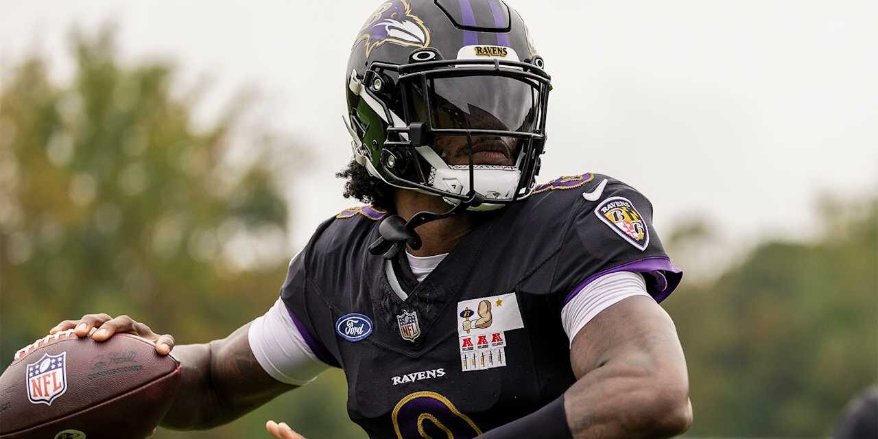 Lamar Jackson Not Practicing, But Will Play Thursday