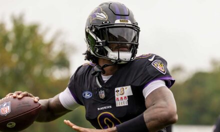 Lamar Jackson Not Practicing, But Will Play Thursday