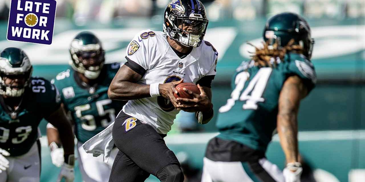 Late for Work: What Pundits Expect in Ravens-Eagles Game