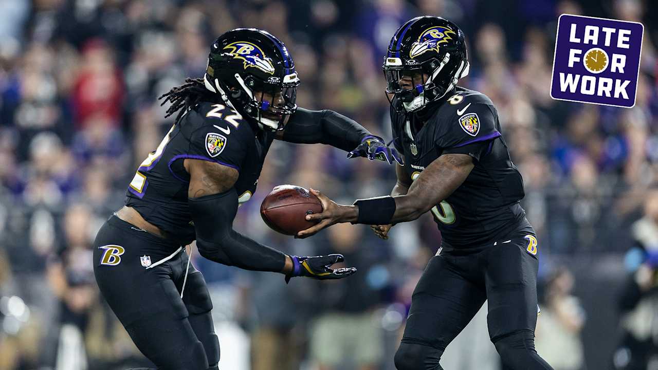 Late for Work: Ravens Are Thankful for Lamar Jackson and Derrick Henry 