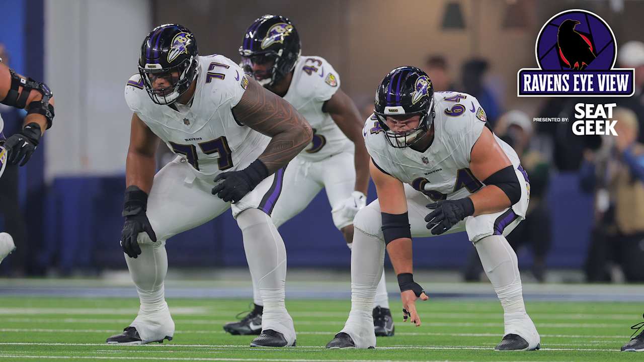 Ravens Eye View: Ravens' Offensive Line Has Become a Strength