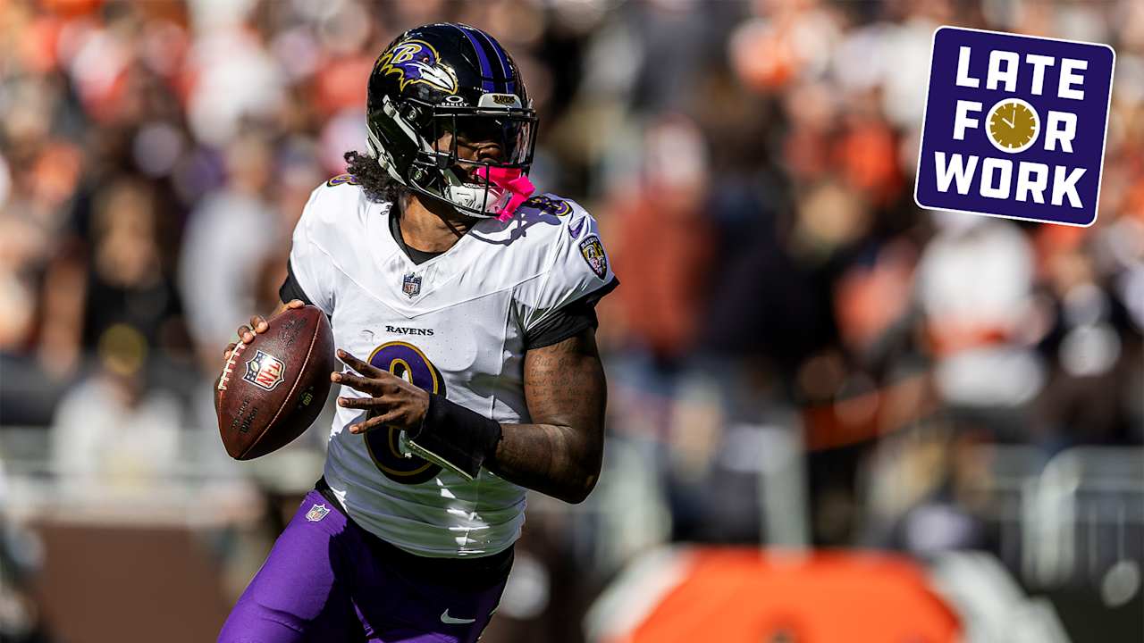 Late for Work: Pundit Says There's 'No Debate' That Lamar Jackson Is Midseason MVP