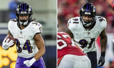 Reports: Keaton Mitchell to Make His Debut; Ravens Release Yannick Ngakoue