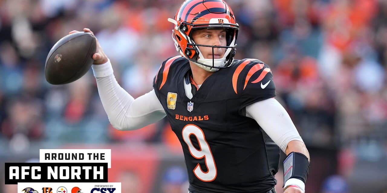 Around the AFC North: Bengals See Ravens Rematch as a 'Must-Win' Game