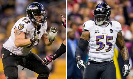 Terrell Suggs, Marshal Yanda Move Step Closer to Pro Football Hall of Fame