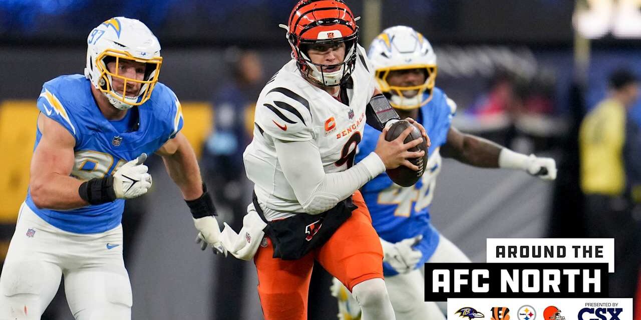 Around the AFC North: Bengals Feel 'Sick' After Their Playoff Hopes Dim