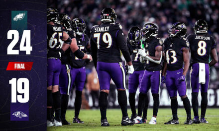 Game Recap: Ravens Fall to Eagles in Baltimore