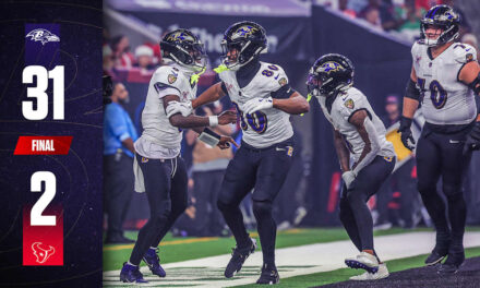 Game Recap: Ravens Blow Out Texans on Christmas