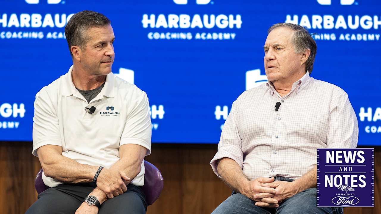 News & Notes: John Harbaugh Believes North Carolina Is ‘Going to Be a Destination’ With Bill Belichick