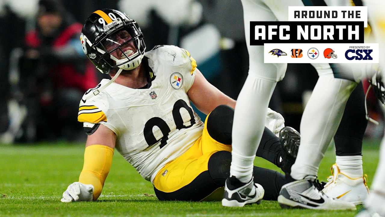 Around the AFC North: Mike Tomlin Is ‘Optimistic’ T.J. Watt Will Play vs. Ravens