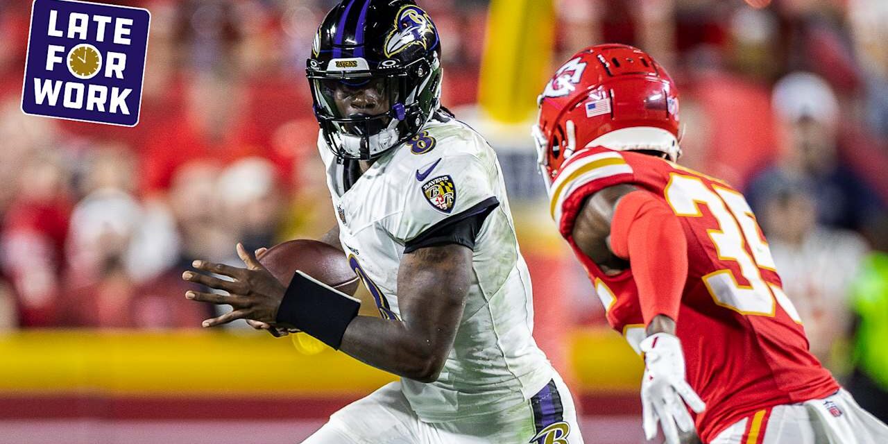 Late for Work: Ravens Touted As Biggest Threat to Chiefs in AFC