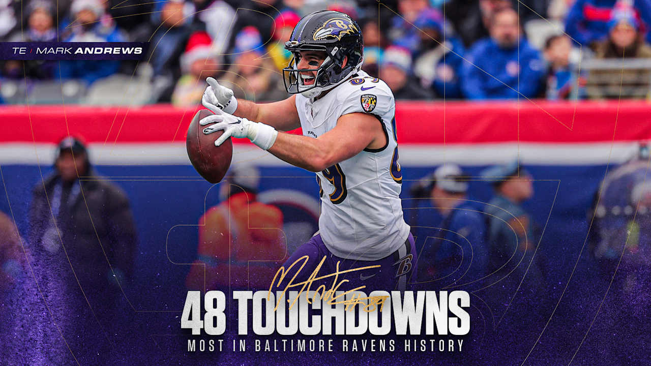 Mark Andrews Becomes Ravens’ Franchise Touchdowns Leader