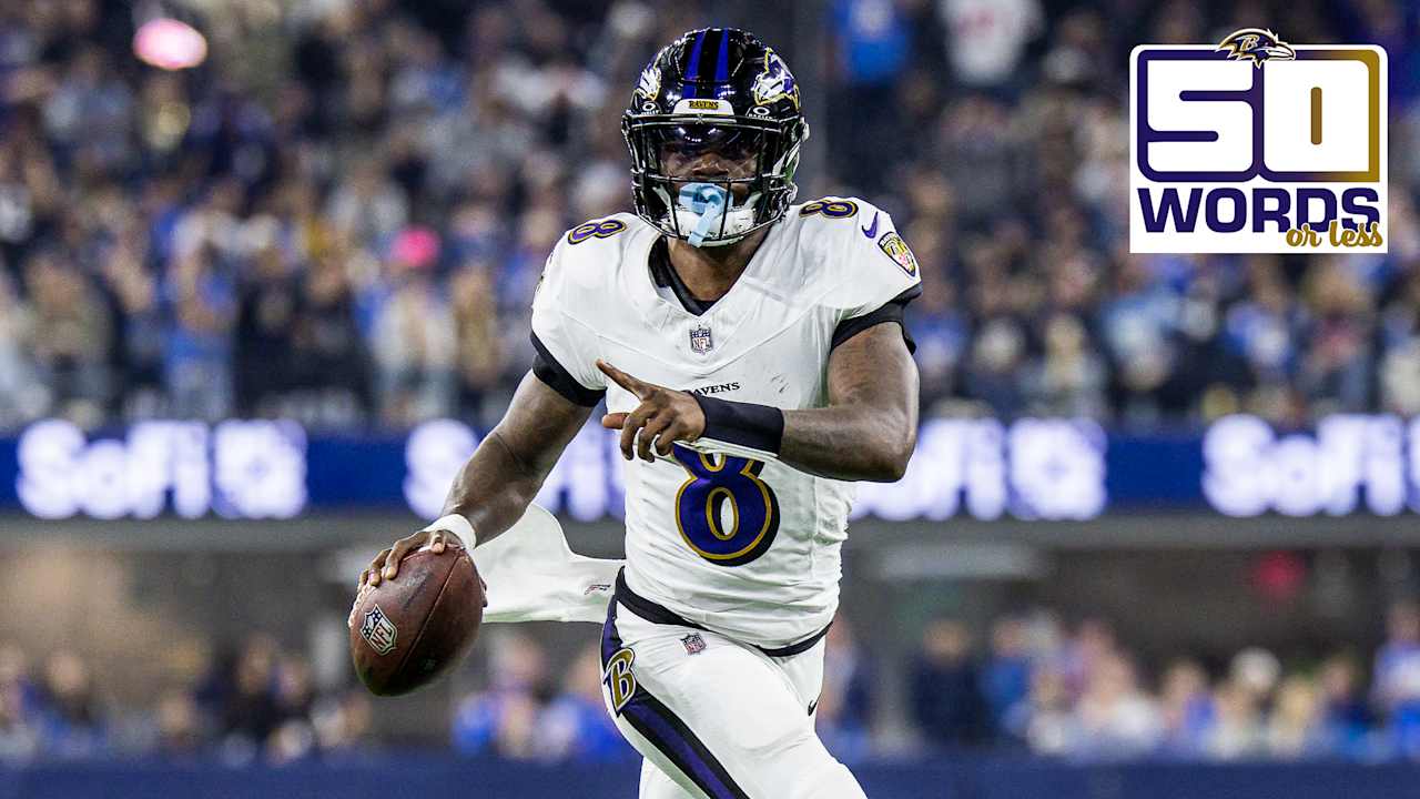 50 Words or Less: The Ravens’ Singular Focus After Bye