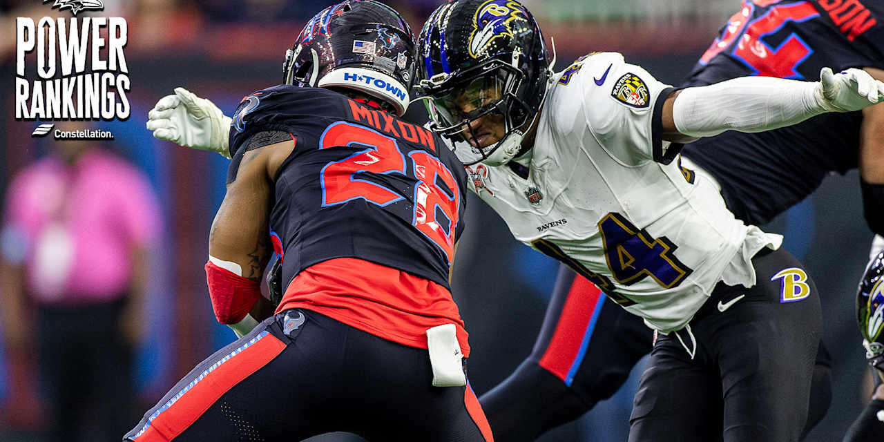 Power Rankings: Ravens Rise Slightly After Dominant Christmas Win