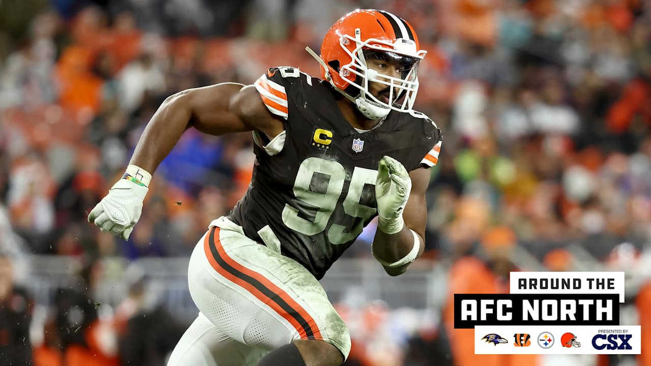 Around the AFC North: Myles Garrett Wants to Play Spoiler vs. Ravens