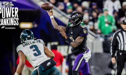 Power Rankings: Ravens Dip After Loss to Eagles