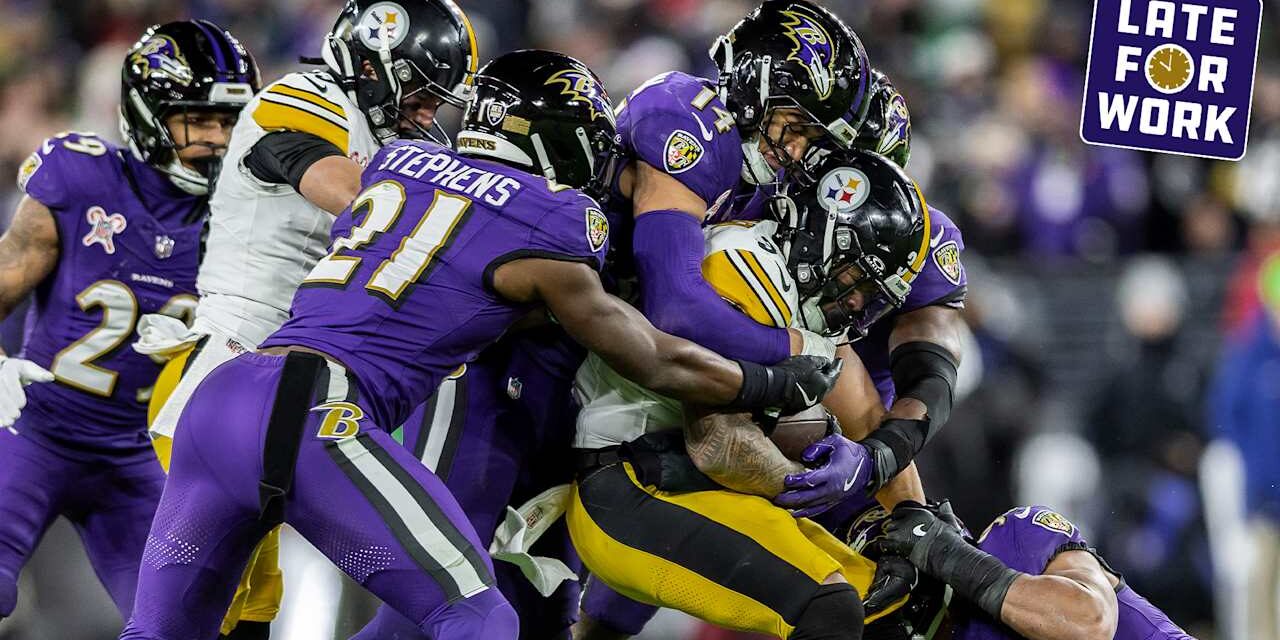 Late for Work: What Pundits Expect in Ravens-Steelers Playoff Game