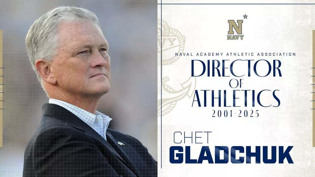 Naval Academy Director of Athletics Chet Gladchuk to Retire