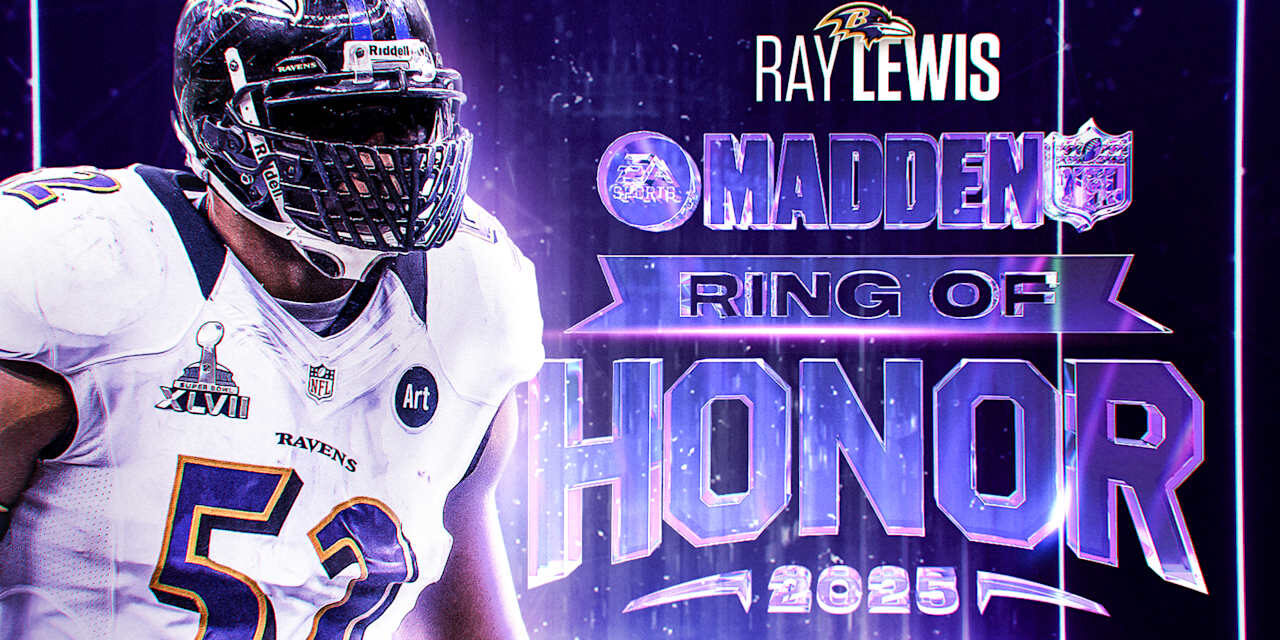 Ray Lewis Inducted Into Madden NFL Ring of Honor