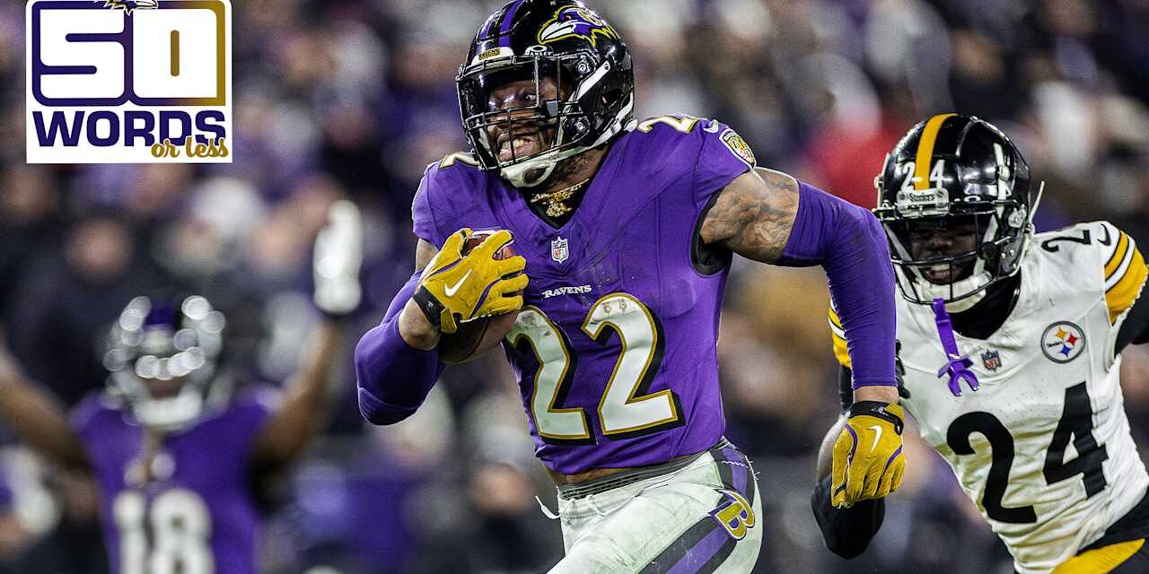 50 Words or Less: Ravens Are Keeping Their Super Bowl Window Propped Open