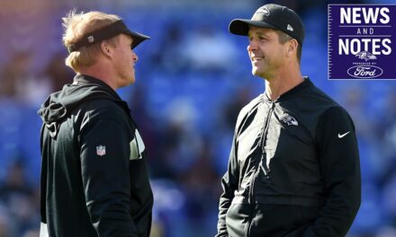 News & Notes: John Harbaugh on Why Jon Gruden Observed OTAs