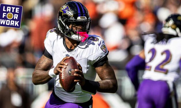 Late for Work: Pundit Says Lamar Jackson’s Ranking by NFL Insiders Is ‘Nothing But Jealousy and Hate’