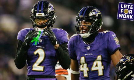 Late for Work: Ravens Have the NFL’s Top-Ranked Secondary
