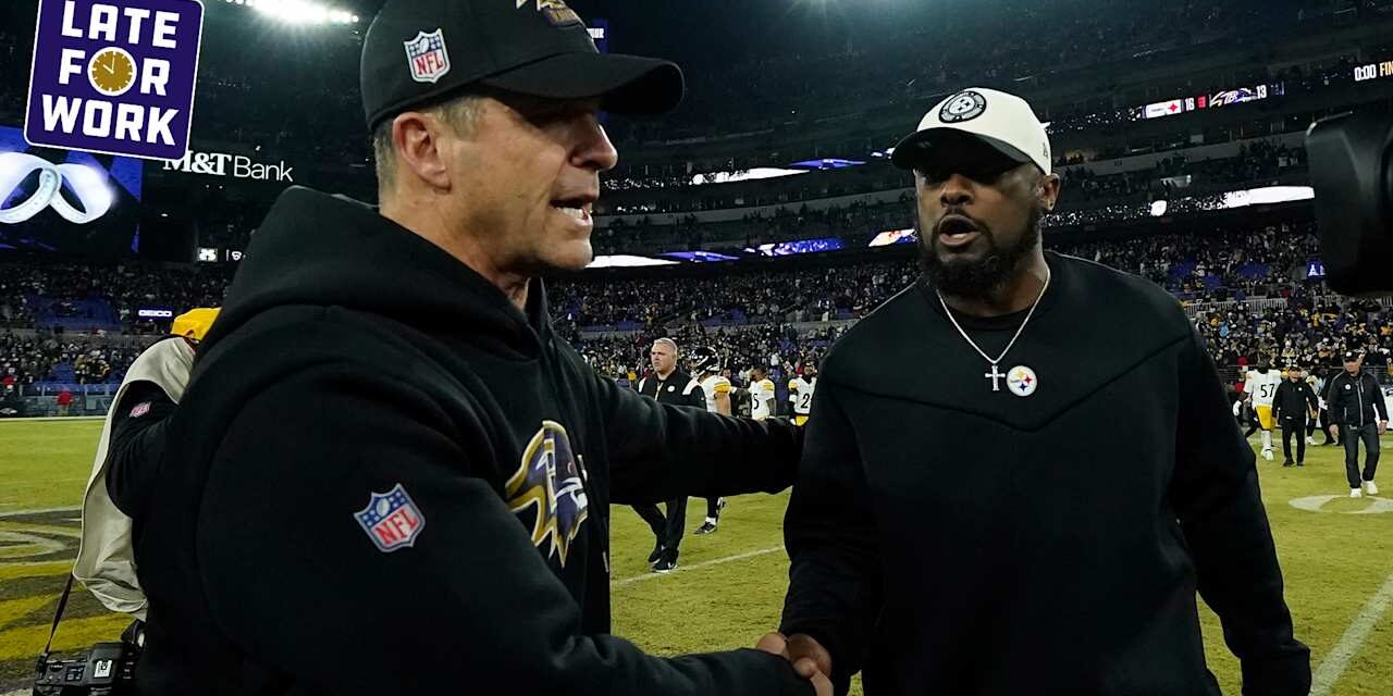 Late for Work: Pittsburgh Pundit Says Steelers Are Trying to Be the Ravens